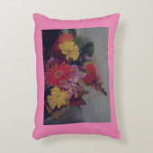 フローラブーケ枕 アクセントクッション (正面(垂直))