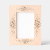 フローラブーケ枠 レーザー彫刻フレーム (正面)