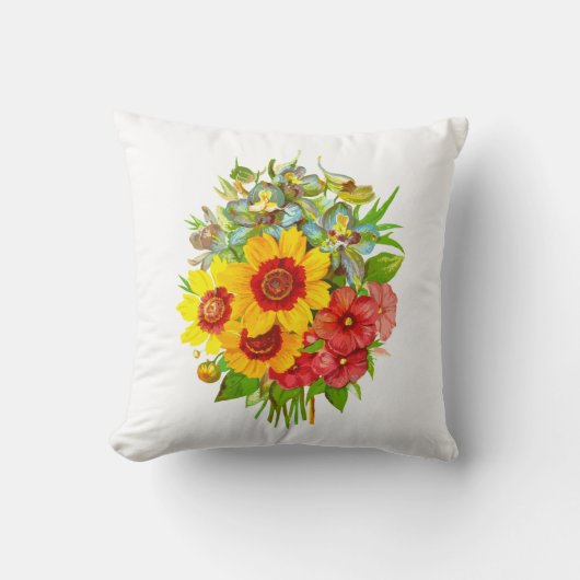 フローラブーケ装飾用クッション クッション (正面)