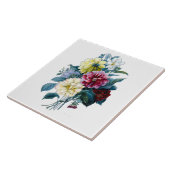 フローラブーケ・オブ・ミックスダリア タイル (側面)