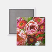 フローラブーケ、マグネット マグネット (正面/裏面)