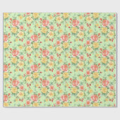 フローラブーケ ラッピングペーパー (フラット)