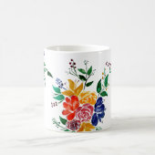 フローラブーケNr 2 コーヒーマグカップ (中央)
