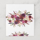 フローラブ素朴ルガンディマルサラテーブル座席表 プレイスカード (外部開封)