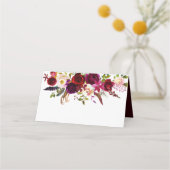 フローラブ素朴ルガンディマルサラテーブル座席表 プレイスカード (裏面)