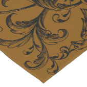 フローラプラントプリントテーブルランナー ショートテーブルランナー (コーナー)