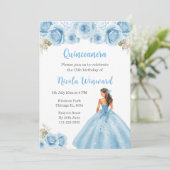 フローラプリンセスインブルードレスキンセアニェラ 招待状 (スタンド正面)