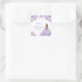 フローラプリンセスダスティパープルドレスキンセアニェラ スクエアシール (バッグ)