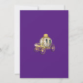 フローラプリンセス魅惑おとぎ話誕生日 招待状 (裏面)