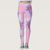 フローラプリントのレギンスエレガントとアクテスタイリッシューウェア レギンス (正面)