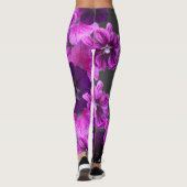 フローラプリントのレギンスエレガントとアクテスタイリッシューウェア レギンス (裏面)