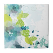 フローラプリントタイル タイル (正面)