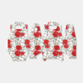 フローラプリントパーティーの好意ボックス フェイバーボックス (折り畳みなし)