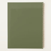 フローラプリントライオンズカレンダープランナー プランナー手帳 (裏面)