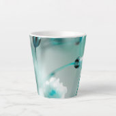 フローラプリントラテマグカップ カフェラテマグ (正面)