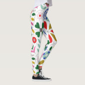 フローラプリントレギンス レギンス (右)