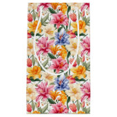 フローラプリント抱き枕 スモールペーパーバッグ (正面)