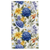 フローラプリント抱き枕 スモールペーパーバッグ (裏面)