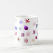 フローラプリント コーヒーマグカップ (中央)