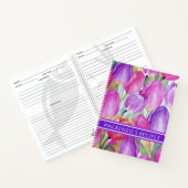 フローラプリント ノートブック (内部)