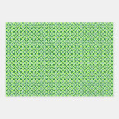 フローラプリント、プラム、玉、桃ラッピングPa ラッピングペーパーシート (正面2)