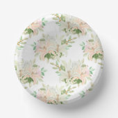 フローラプリント ペーパーボウル (正面)