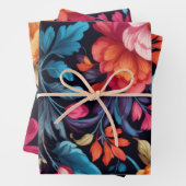 フローラプリント ラッピングペーパーシート (インサイチュ)