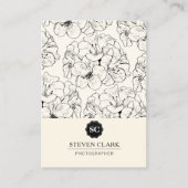 フローラプリント 名刺 (正面)