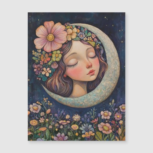 フローラヘアドレと三日月 (正面)