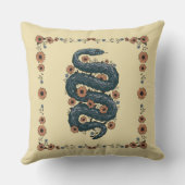 フローラヘビ クッション (裏面)