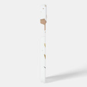 フローラベクトル金ゴールド画像 iPhoneケース (右側面)