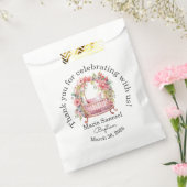 フローラベビーガールステッカーピンク フェイバーバッグ (封をした状態)