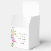 フローラベビーシャワーありがとうお水色 フェイバーボックス (オープン)