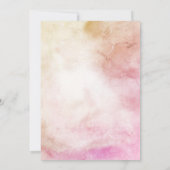 フローラベビーシャワーシュガー&スパイス&オールナイス 招待状 (裏面)