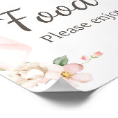 フローラベビーシャワー食品における開花コケットベビー ポスター (角)