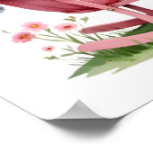 フローラベビーハイランド牛子供部屋プリント ポスター (角)