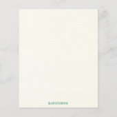 フローラベビー単語検索，赤ちゃんシャワーゲーム，ゲーム (裏面)