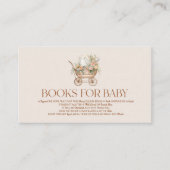 フローラベビー台車用ベビーシャワーベビー エンクロージャーカード (正面)