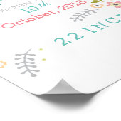 フローラベビー統計ポスター ポスター (角)