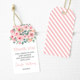 フローラベビー開花赤ちゃん感謝していシャワーギフトラベル ギフトタグ