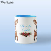 フローラベビー鹿、子鹿、シカ🦌 🎄鹿に愛される マグカップ