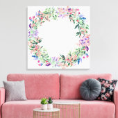 フローラベリーリース キャンバスプリント (インサイチュ (リビング))