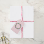 フローラベリーリース ギフトタグ (より糸付き)