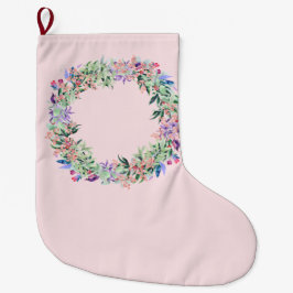 フローラベリーリース ラージクリスマスストッキング