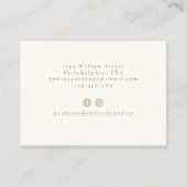 フローラベーカリーパティシシェフベーキングアツブーケ 名刺 (裏面)