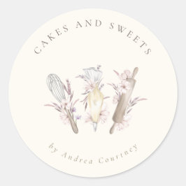 フローラベーカリーパティシシェフベーキング器 ラウンドシール