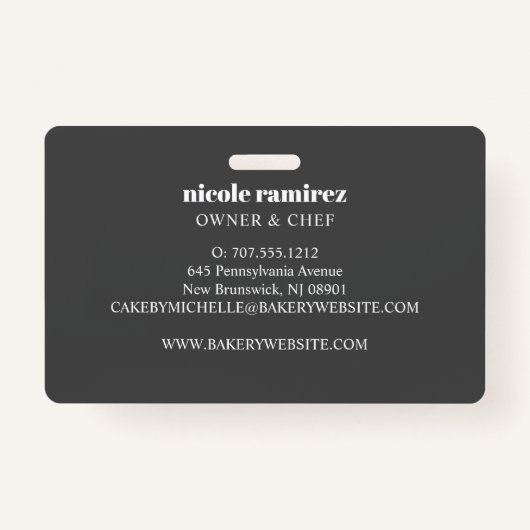 フローラベーカリー転がのピンパティスリーストライプの金ゴールド バッジ (裏面)