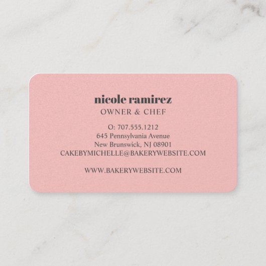 フローラベーカリー転がのピン6パンチロイヤリティ 名刺 (裏面)