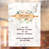 フローラベーカリー転がズピンパティスリー白大理石 ウィンドウサイン (シート2)