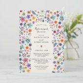 フローラベージェ結婚ルドフラワーのリハーサル 招待状 (スタンド正面)